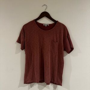 Short Sleeve Pocket Tee - Green Envelope